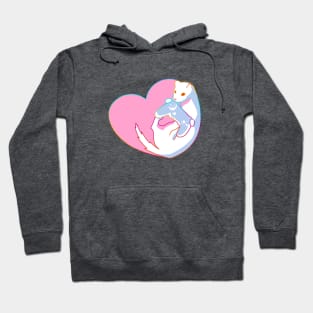 Pink Ferret Game Hoodie